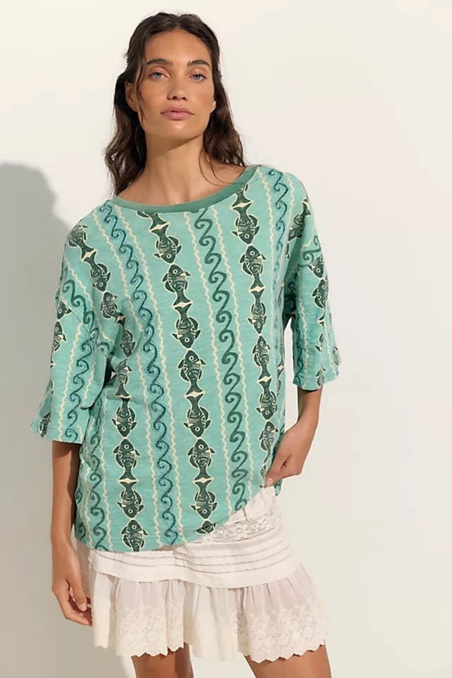 NWT Free People we the free by the sea tee